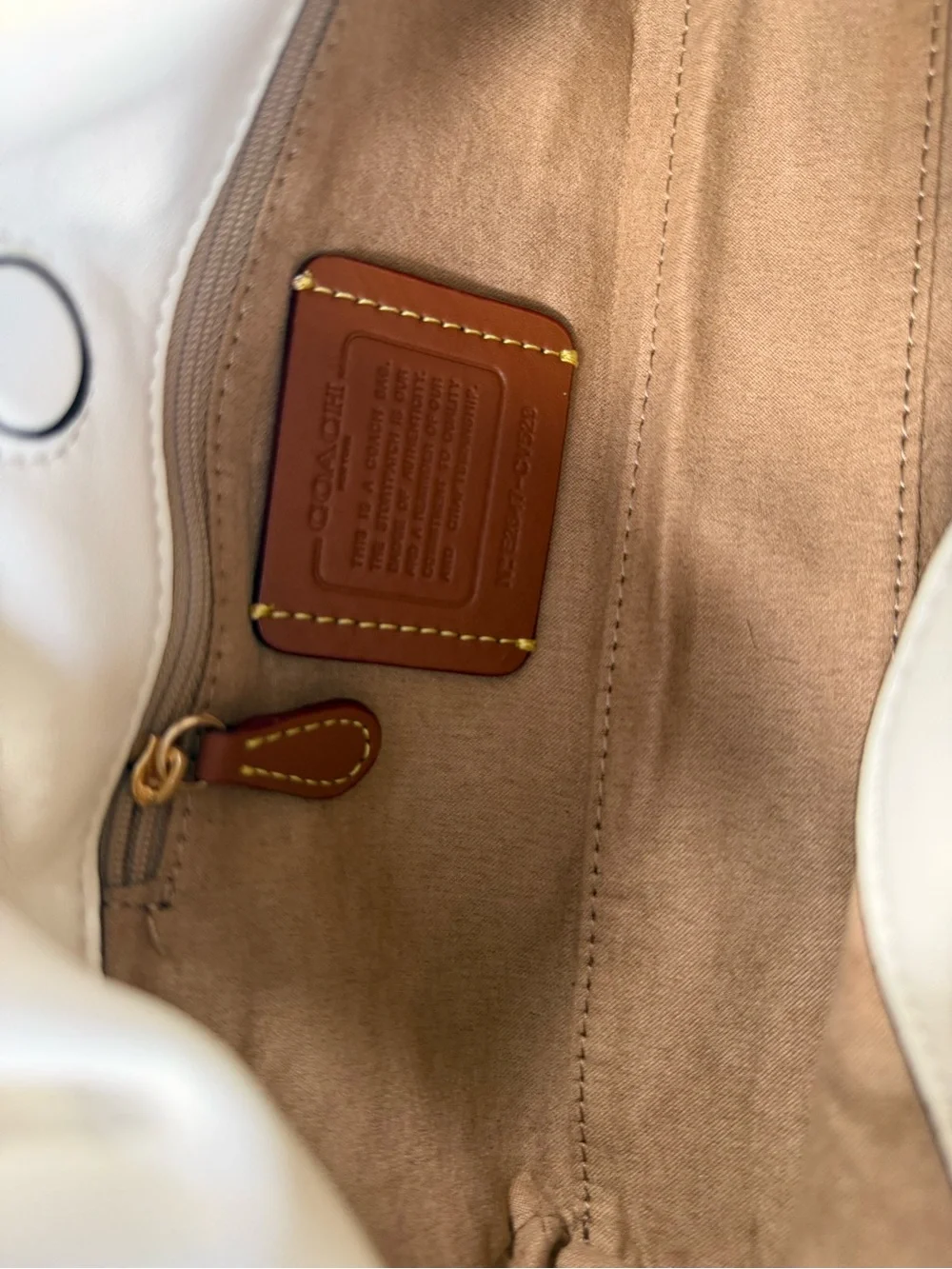Coach soft white